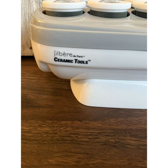 Jilbere Ceramic Tools Porcelain Series Hot Rollers Curlers 11 Clips 1.25" & 1.5" - Picture 6 of 8